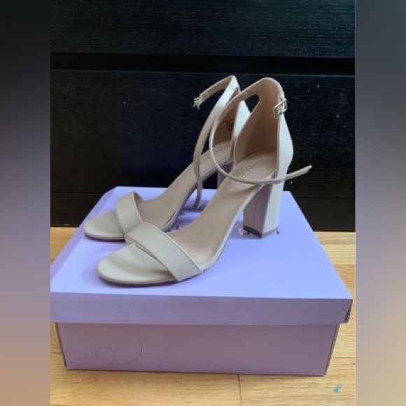 Madden Girl Beige Heels - Picture 2 of 6